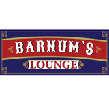 Barnum's Lounge Sign