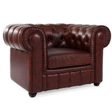 Chesterfield Armchairs Oxblood