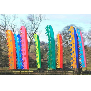 Festival Flags Curved